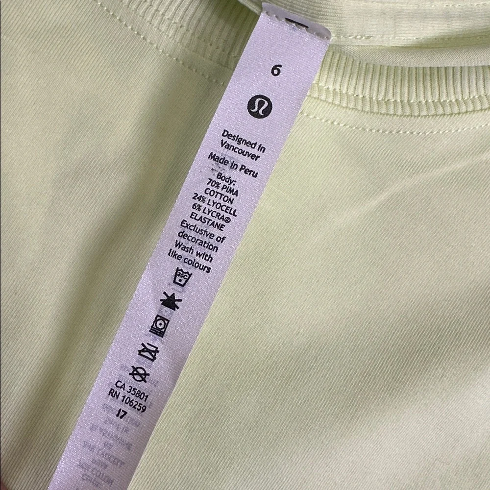 lululemon athletica size measurements
